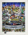 Charles Fazzino 3D Art Charles Fazzino 3D Art Super Bowl XLVIII: NY/NJ (DX) 